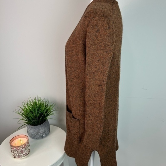 Madewell Womens Brown Kent Cardigan Cozy Yarn Long Cardigan Size XXS - Picture 7 of 10